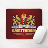 Tapis De Souris Amsterdam COA (Avec souris)