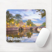 Tapis De Souris Amsterdam, Pays-Bas (Avec souris)
