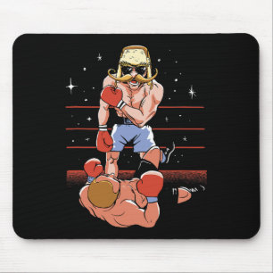 Tapis De Souris Amusant Champion de boxe Conception pilote