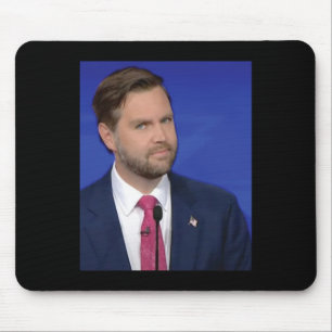 Tapis De Souris Amusant J.d Vance Mème Vice-président Débat Face