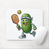 Tapis De Souris Amusant joueur de pickleball Louveur de paddleball (Avec souris)