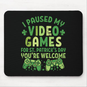 Tapis De Souris Amusant Joueur J'Ai Suspendu Mes Jeux Vidéo Pour S