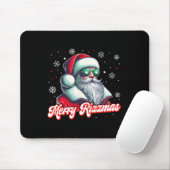 Tapis De Souris Amusant Joyeux Rizzmas Rizz Père Noël Cos (Avec souris)