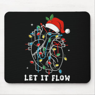 Tapis De Souris Amusant Laisser Flow Anatomie Coeur Cardiaque Infi