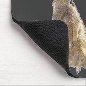 Tapis De Souris Amusant, mignon meerkats en conversation (Coin)