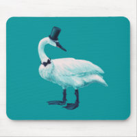Amusant observation des oiseaux de cygne