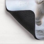 Tapis De Souris Amusant Polar Bear Cub Pad Souris (Coin)