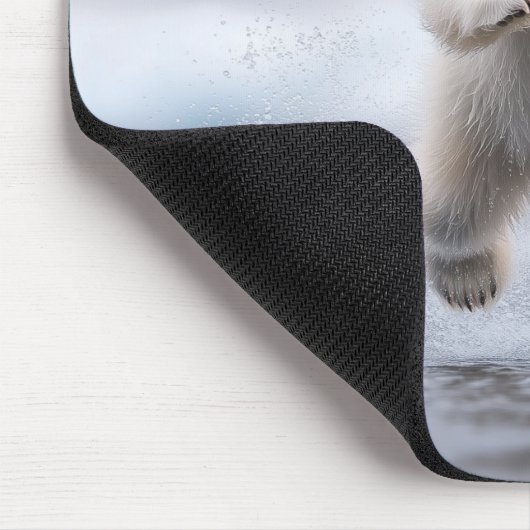 Tapis De Souris Amusant Polar Bear Cub Pad Souris (Coin)