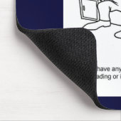 Tapis De Souris Amusant Stock d'affaires Mousepad Cadeau (Coin)