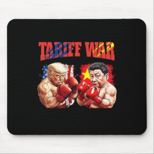 Tapis De Souris Amusant Trump Vs Xi Jinping Boxing Boxing Match