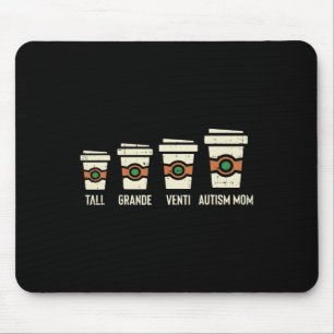 Tapis De Souris Amusants Autisme Maman Coffee Sensibilisation Fête