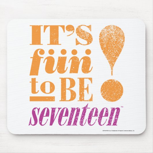 Tapis De Souris Amusement 2 B 17-Orange (Devant)