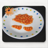 Tapis De Souris Amusement alimentaire (Devant)