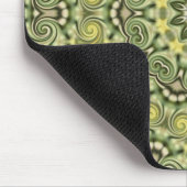 Tapis De Souris amusement avec le vert citron (Coin)