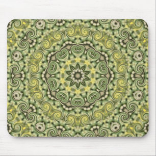 Tapis De Souris amusement avec le vert citron