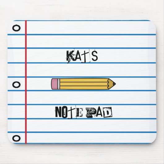 Tapis De Souris Amusement ! Coutume Mousepad d'impression de (Devant)