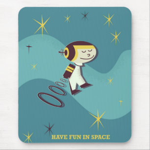 Tapis De Souris Amusez-vous dans l'espace.