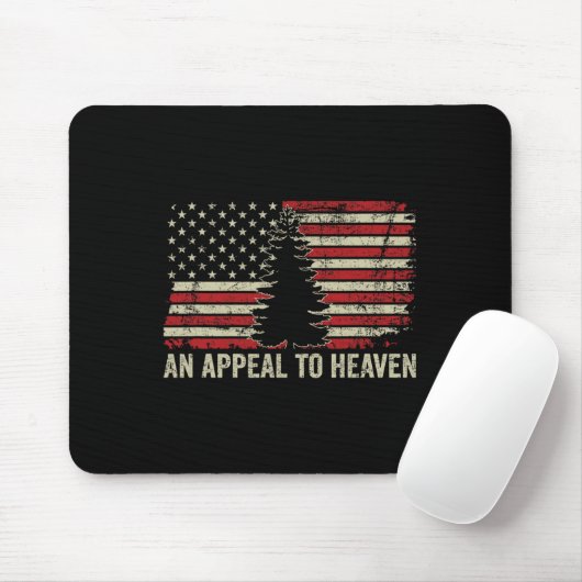 Tapis De Souris An Appeal To Heaven - Usa Revolution Pine Tree Ame (Avec souris)