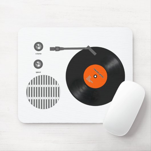 Tapis De Souris Analog record player (Avec souris)
