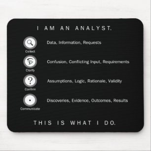 Tapis De Souris Analyste Mousepad