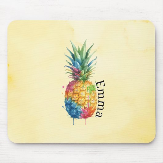 Tapis De Souris Ananas (Devant)