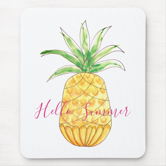 Tapis De Souris Ananas (Devant)