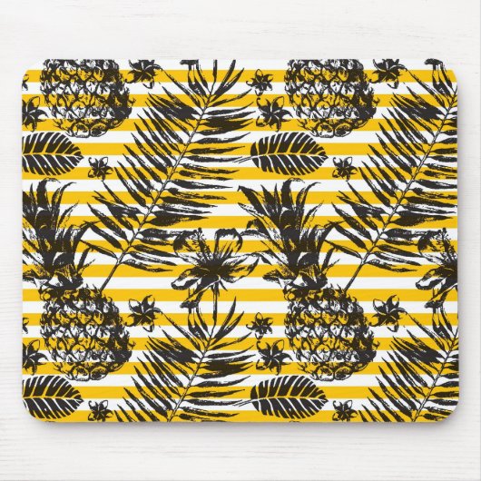 Tapis De Souris Ananas à main (Devant)