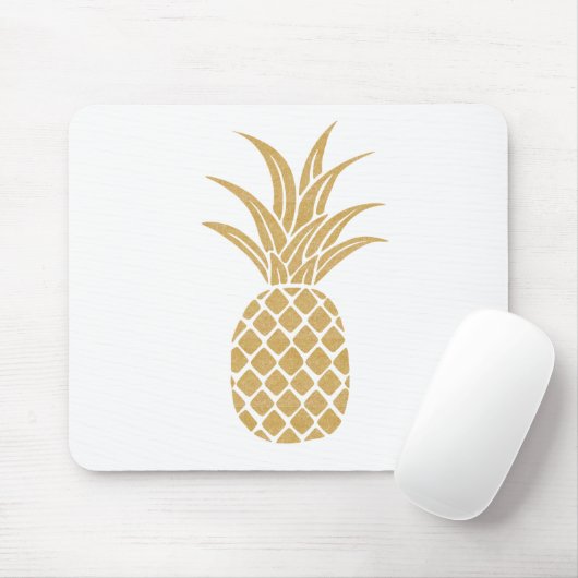Tapis De Souris Ananas Regal Or Mousepad (Avec souris)