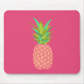 Tapis De Souris Ananas +Rose (Devant)