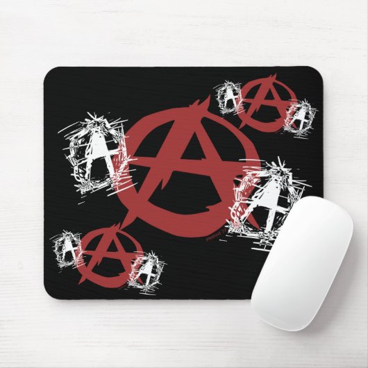 Tapis De Souris Anarchie Mousepad (Avec souris)