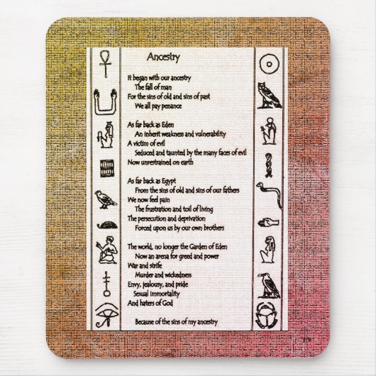 Tapis De Souris Ancèse (Devant)