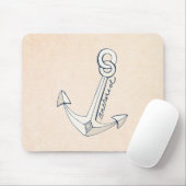 Tapis De Souris Anchor de Nautical (Avec souris)