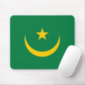 Tapis De Souris Ancien drapeau mauritanien (Avec souris)