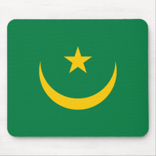 Tapis De Souris Ancien drapeau mauritanien