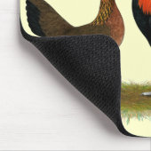 Tapis De Souris Ancien jeu anglais Bantams : BB Red Pair (Coin)