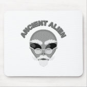Tapis De Souris Ancien journal en chef Alien (Devant)
