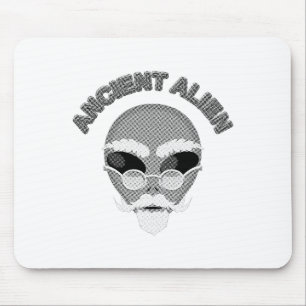 Tapis De Souris Ancien journal en chef Alien