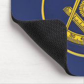 Tapis De Souris Ancien Maître Freemason Carré et Compass Masonic (Coin)
