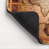 Tapis De Souris Ancien Monde Carte Art - 1481 (Coin)