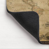 Tapis De Souris Ancien Monde Carte Classique Conception Cadeau (Coin)