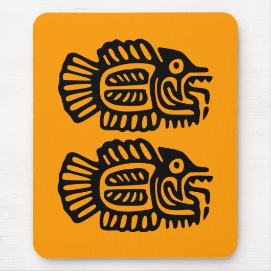 Tapis De Souris Ancien poisson mexicain Mousepad (Devant)