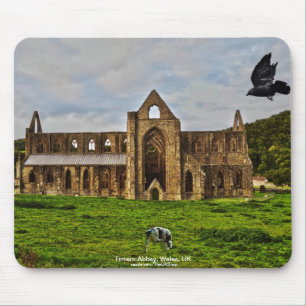 Tapis De Souris Ancienne abbaye de Tintern, monastère cistercien, 