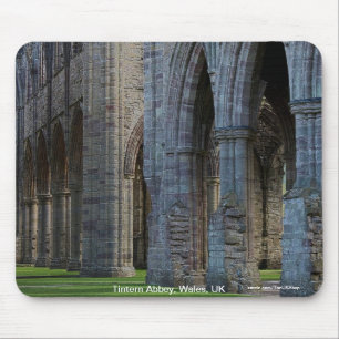 Tapis De Souris Ancienne abbaye de Tintern, monastère cistercien, 