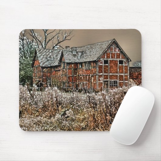TAPIS DE SOURIS ANCIENNE ANGLETERRE (Avec souris)
