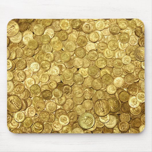 Tapis De Souris Ancienne collection de pièces d'or (Devant)