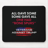 Tapis De Souris Anciens Combattants Anti-Trump Bone Dodger Spurs P (Devant)
