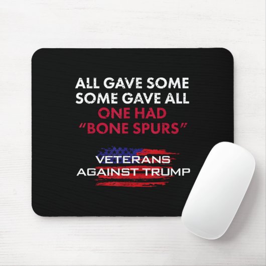 Tapis De Souris Anciens Combattants Anti-Trump Bone Dodger Spurs P (Avec souris)