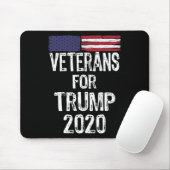 Tapis De Souris Anciens Combattants Pour Trump Élections 2020 Anti (Avec souris)