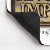Tapis De Souris Ancora Imparo "apprenant toujours" Mousepad (Coin)