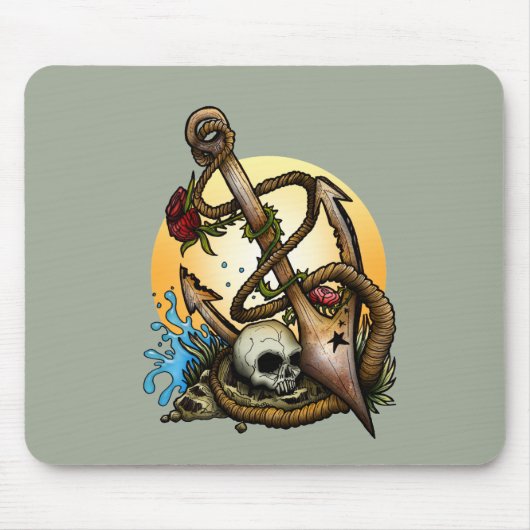 Tapis De Souris Ancré (Devant)